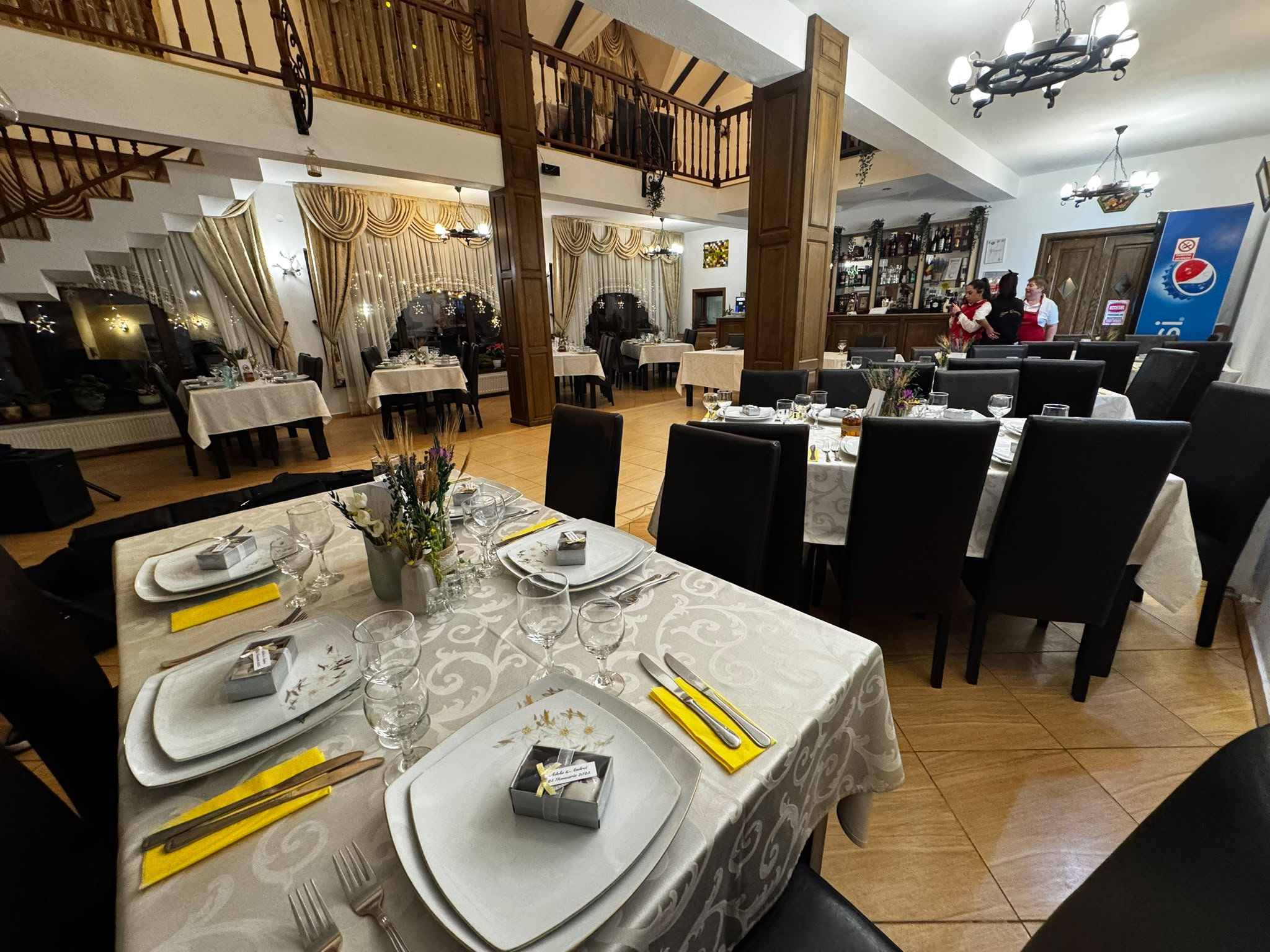Restaurantul Pensiunii Roua Dimineții